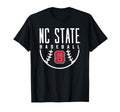 Nc State Wolfpack Baseball Big Ball T-Shirt - Novelty Apparel for Adults - T-Shirt, Sweatshirt, Hoodie