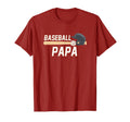 Baseball Papa Fathers Day Baseball Grandpa T-Shirt - Novelty Apparel Unisex - T-Shirt, Sweatshirt, Hoodie
