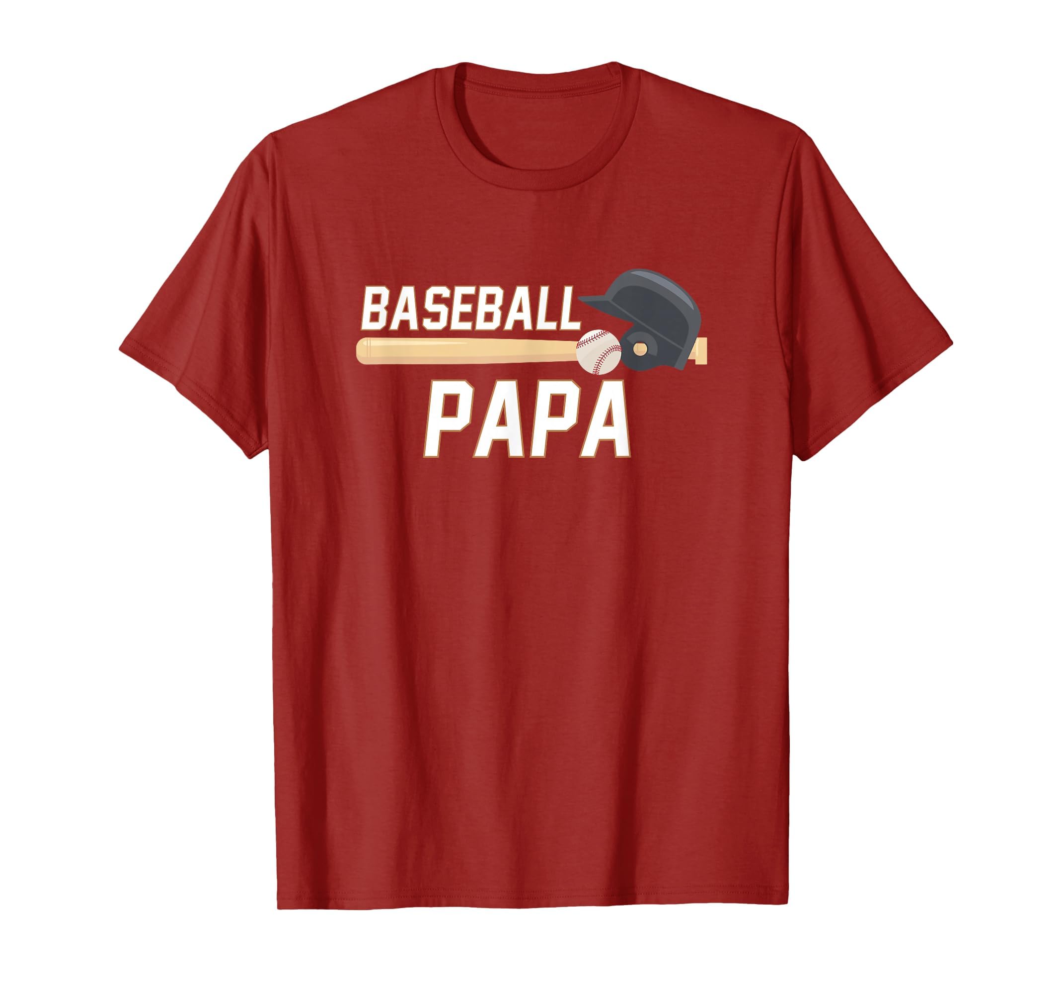 Baseball Papa Fathers Day Baseball Grandpa T-Shirt - Novelty Apparel Unisex - T-Shirt, Sweatshirt, Hoodie