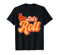 Roller Skating Skate 1970S Lets Roll T-Shirt - Minimalist Print for Adults - T-Shirt, Sweatshirt, Hoodie