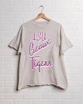 Lsu Geaux Tigers Beverly Gray Thrifted - Adult & Kids T-Shirts, Sweatshirts & Hoodies apparel design preview 1
