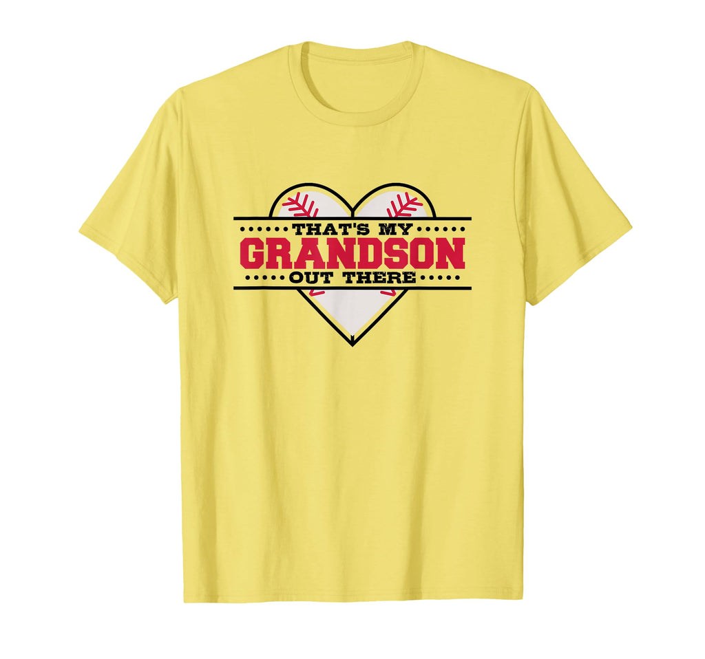 Thats My Grandson Out There Baseball T-Shirt - Casual Everyday Wear Unisex - T-Shirt, Sweatshirt, Hoodie