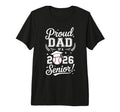 Proud Dad 2026 Senior Baseball T-Shirt - Fun Novelty Design Unisex - T-Shirt, Sweatshirt, Hoodie