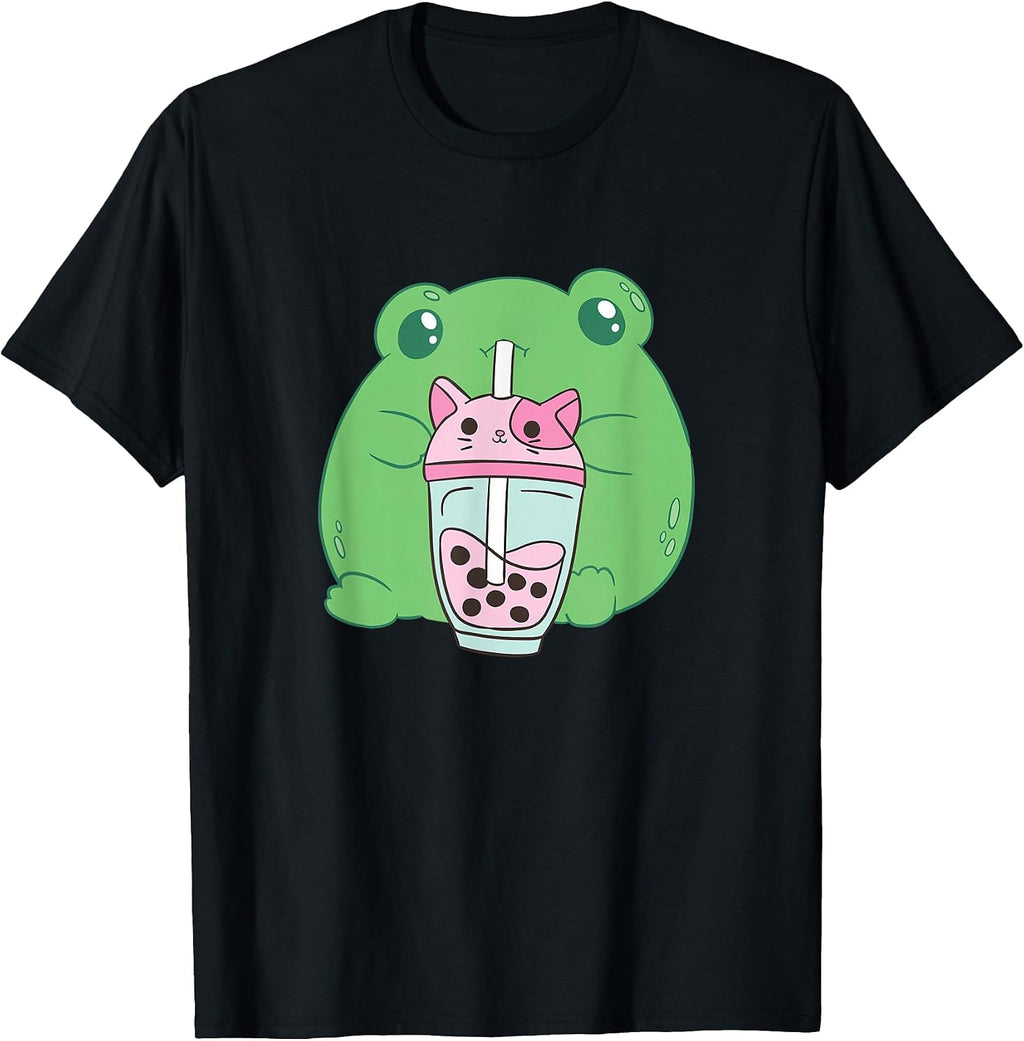 Cute Bubble Tea Kawaii Designs - Adult & Kids T-Shirts, Sweatshirts & Hoodies apparel design preview 1