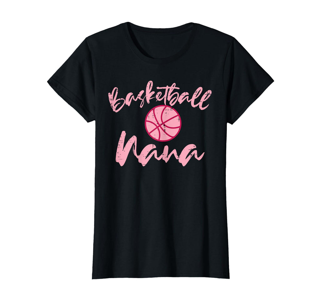 Basketball Nana Mom Grandmother Sports T-Shirt - Minimalist Print Unisex - T-Shirt, Sweatshirt, Hoodie