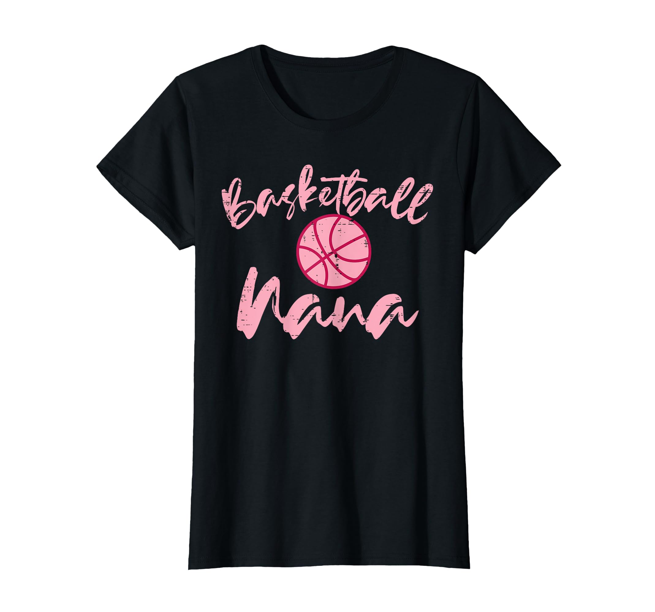 Basketball Nana Mom Grandmother Sports T-Shirt - Minimalist Print Unisex - T-Shirt, Sweatshirt, Hoodie