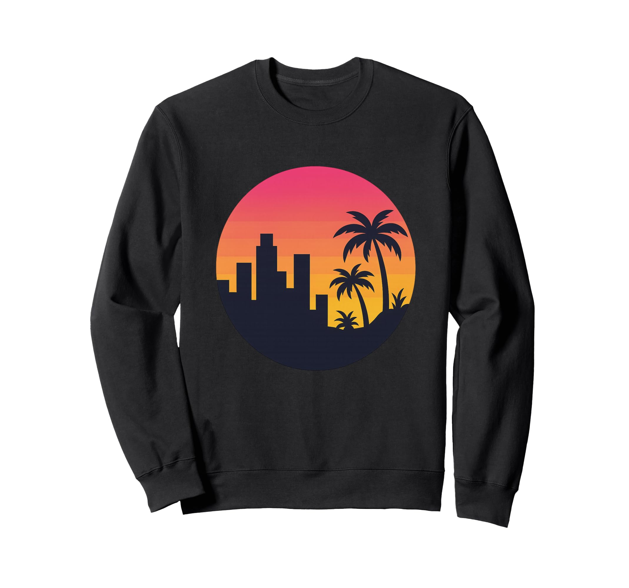 80S Synthwave Sweatshirt - Streetwear Style for Adults - T-Shirt, Sweatshirt, Hoodie