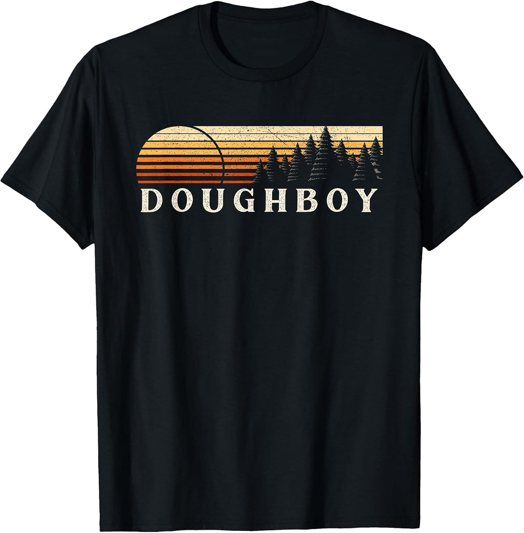 Vintage Retro Doughboy, Nebraska - Adult & Kids T-Shirts, Sweatshirts & Hoodies apparel design preview 1