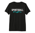 Mom Sports Lover Soccer Basketball T-Shirt - Graphic Print for Adults - T-Shirt, Sweatshirt, Hoodie