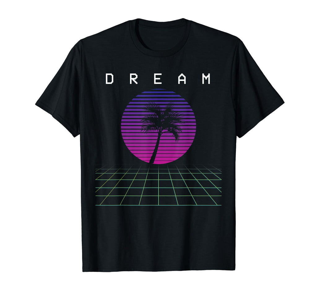 Outrun Synthwave Vaporwave T-Shirt - Fun Novelty Design for Adults - T-Shirt, Sweatshirt, Hoodie