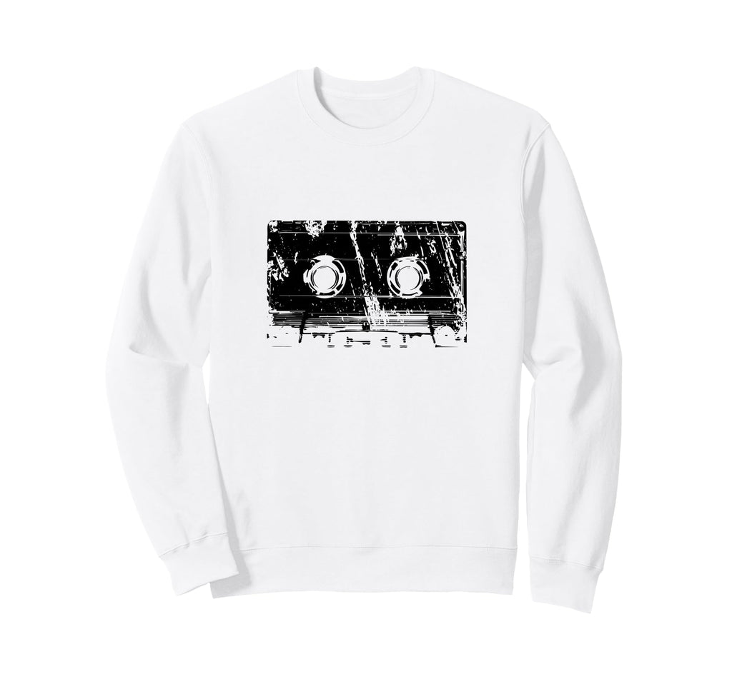 Cassette Audio Tape Sweatshirt - Novelty Apparel Unisex - T-Shirt, Sweatshirt, Hoodie