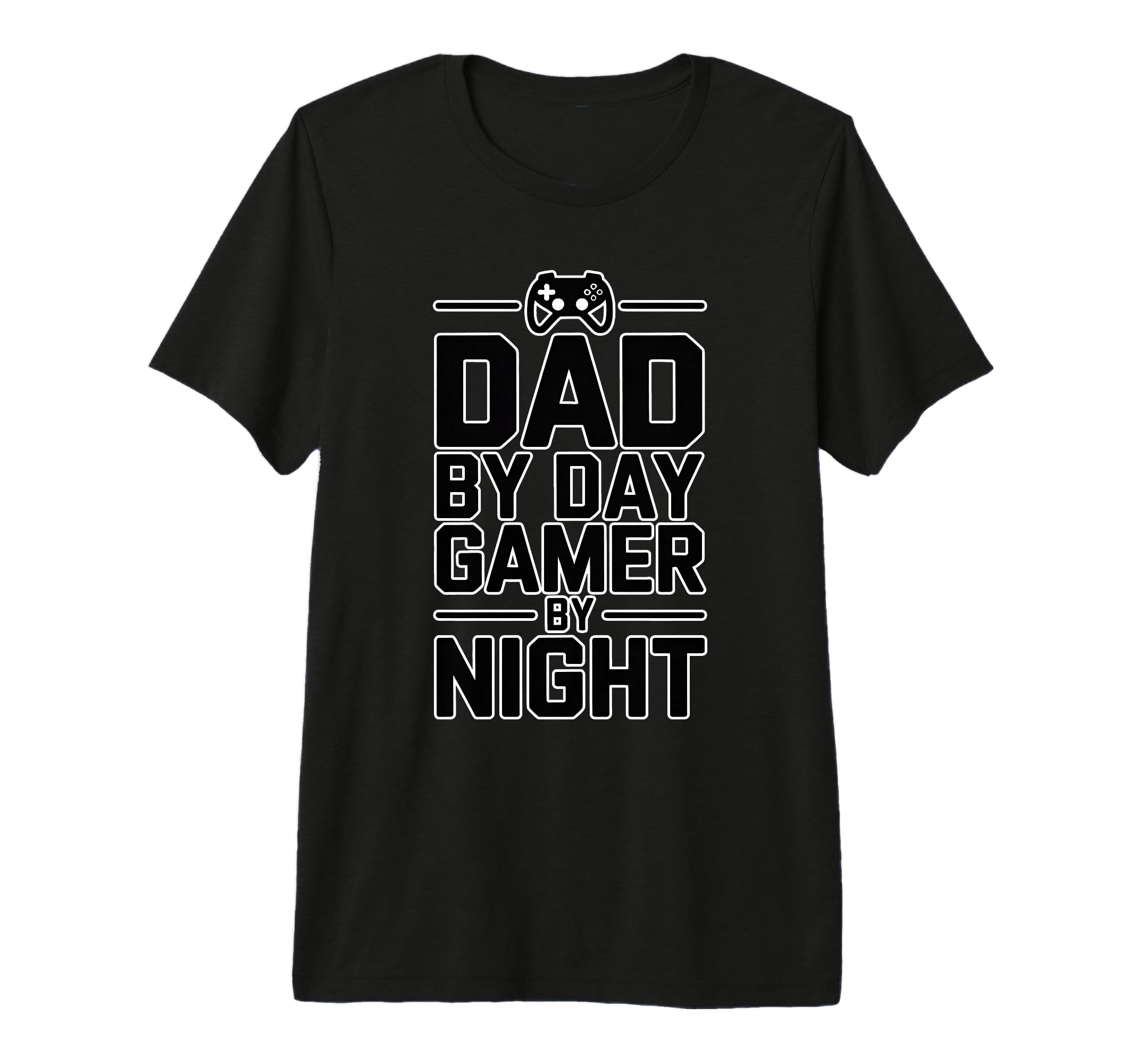 Dad Day Gamer Night Tri Blend T-Shirt - Casual Everyday Wear Men Women - T-Shirt, Sweatshirt, Hoodie