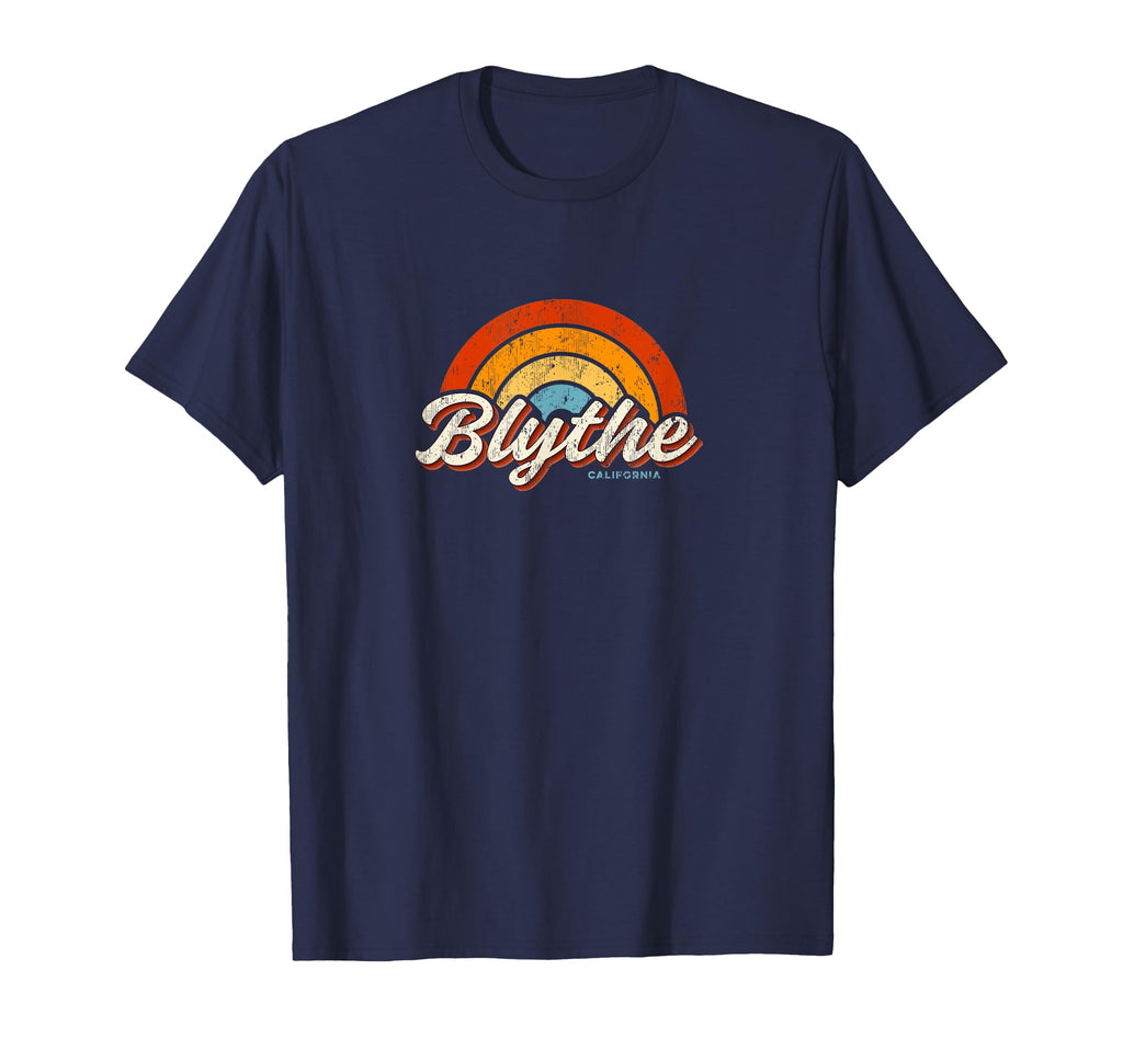 Blythe California Ca Rainbow 70S T-Shirt - Novelty Apparel Unisex - T-Shirt, Sweatshirt, Hoodie