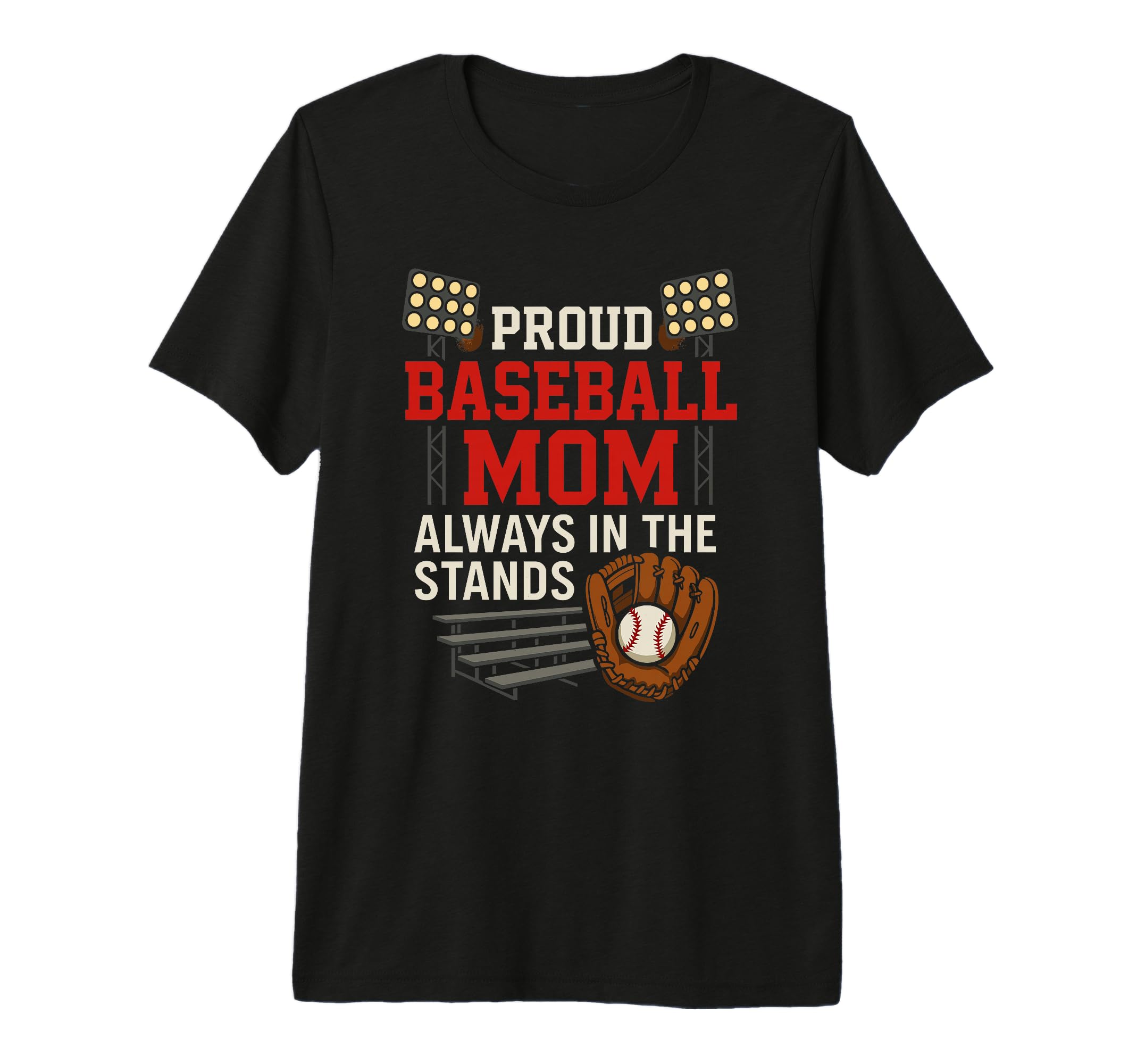 Baseball Mom Dugout Life Game Day T-Shirt - Minimalist Print for Adults - T-Shirt, Sweatshirt, Hoodie