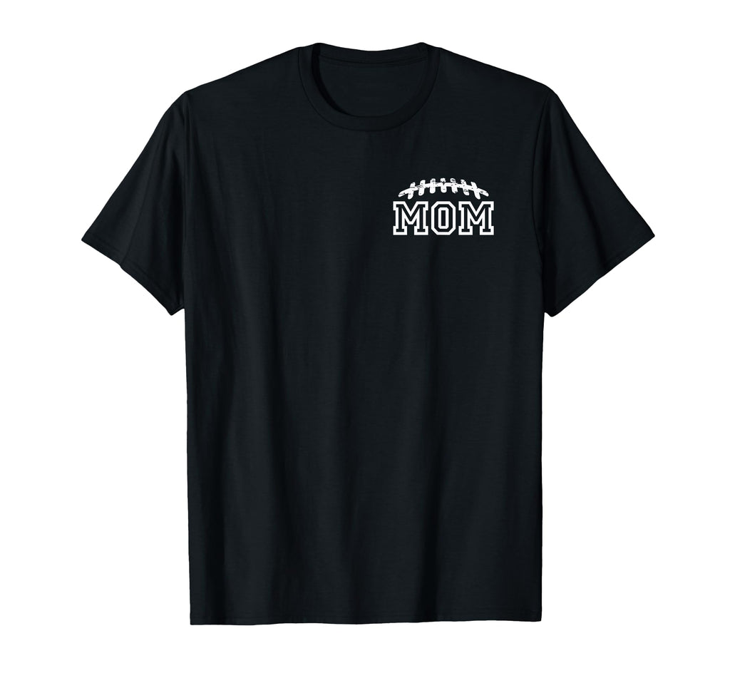 Minimal Football Mom Chest Logo Game T-Shirt - Aesthetic Graphic Unisex - T-Shirt, Sweatshirt, Hoodie