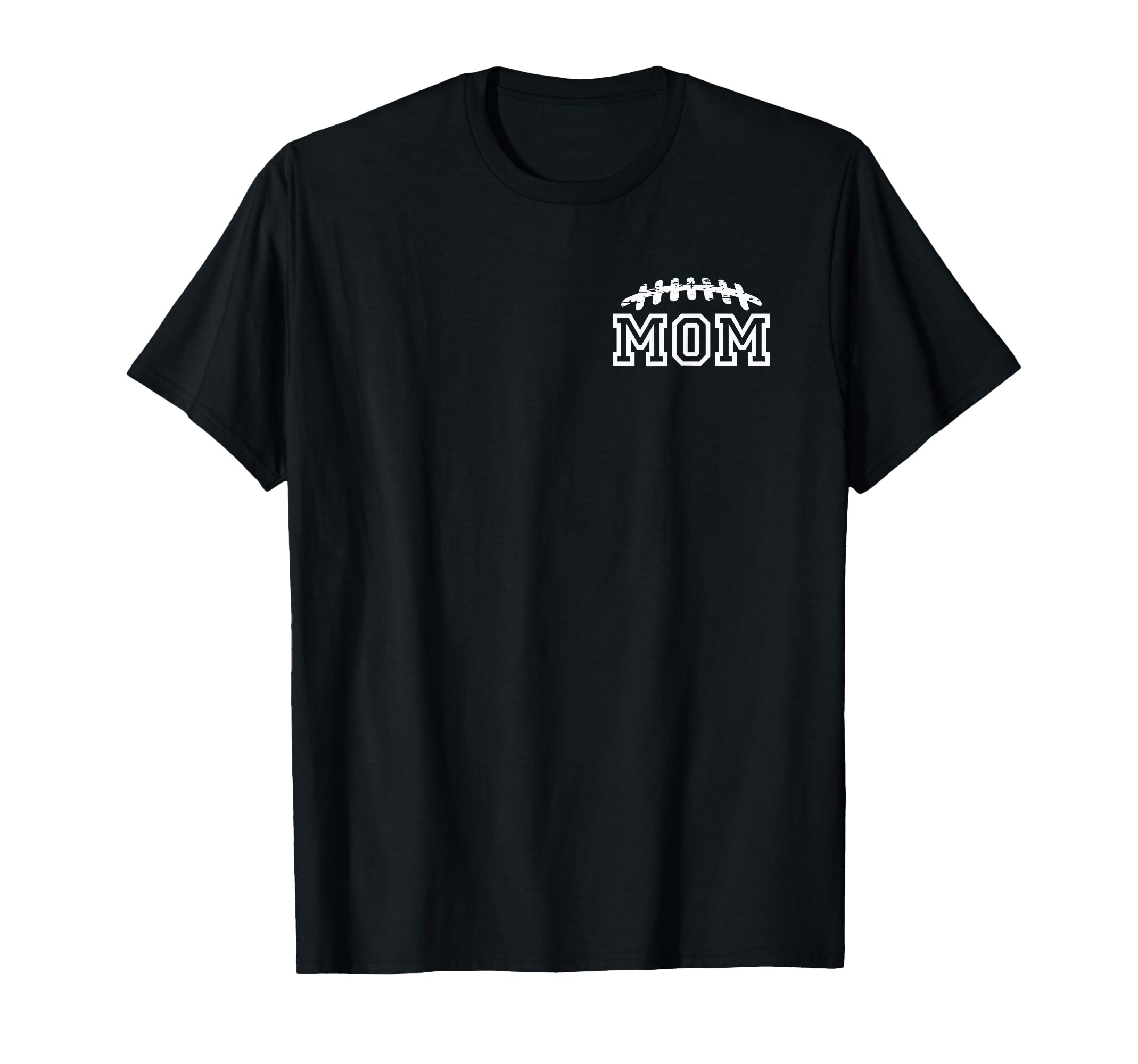 Minimal Football Mom Chest Logo Game T-Shirt - Aesthetic Graphic Unisex - T-Shirt, Sweatshirt, Hoodie
