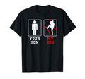 My Son Baseball Pitcher Mom Baseball T-Shirt - Graphic Print Unisex - T-Shirt, Sweatshirt, Hoodie