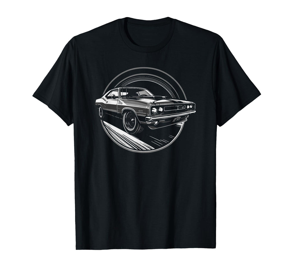 American Muscle Car 60S 70S Car Lover T-Shirt - Fun Novelty Design Unisex - T-Shirt, Sweatshirt, Hoodie