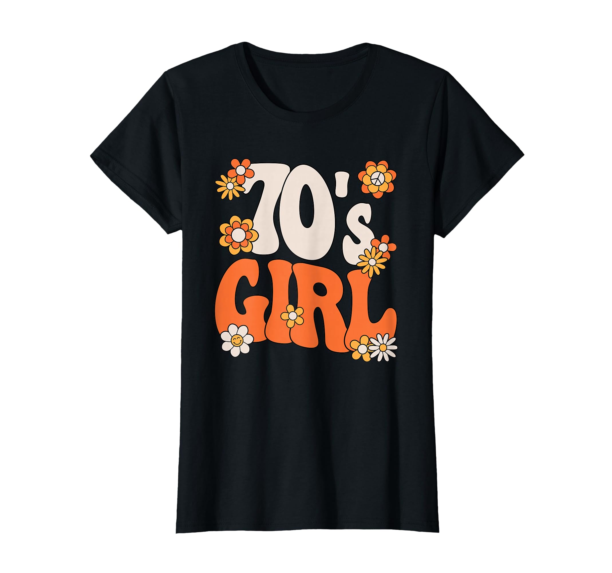 70S Groovy Hippie Disco Party Outfit T-Shirt - Custom Art Print Men Women - T-Shirt, Sweatshirt, Hoodie