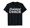 Assistant Soccer Coach T-Shirt - Minimalist Print for Adults - T-Shirt, Sweatshirt, Hoodie
