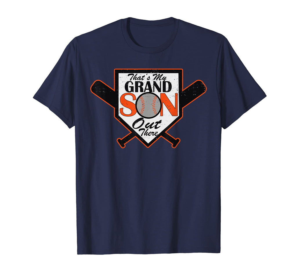 Thats My Grandson Out There Baseball T-Shirt - Novelty Apparel Men Women - T-Shirt, Sweatshirt, Hoodie