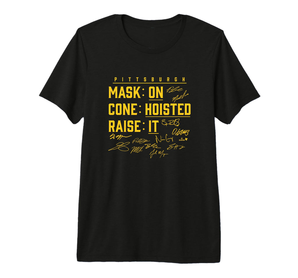 Mask Cone Hoisted Raise It T-Shirt - Aesthetic Graphic Men Women - T-Shirt, Sweatshirt, Hoodie