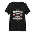 Byron Buxton Awesome Moms Tri Blend T-Shirt - Unique Graphic Men Women - T-Shirt, Sweatshirt, Hoodie