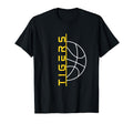 Tigers Basketball T-Shirt - Trendy Graphic Unisex - T-Shirt, Sweatshirt, Hoodie