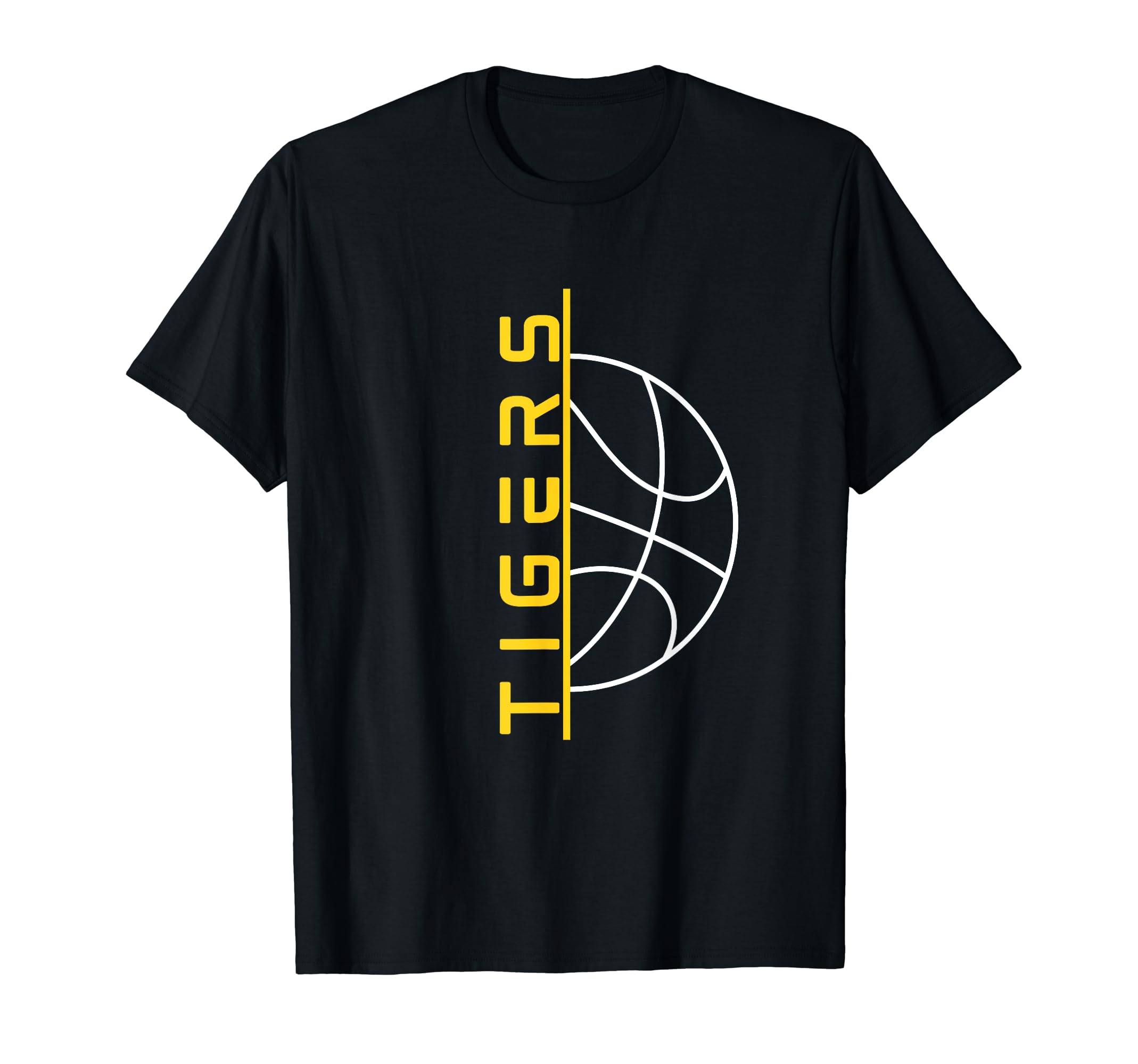 Tigers Basketball T-Shirt - Trendy Graphic Unisex - T-Shirt, Sweatshirt, Hoodie
