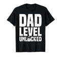Video Game Gamer Dad Dad Level Unlocked T-Shirt - Graphic Print for Adults - T-Shirt, Sweatshirt, Hoodie