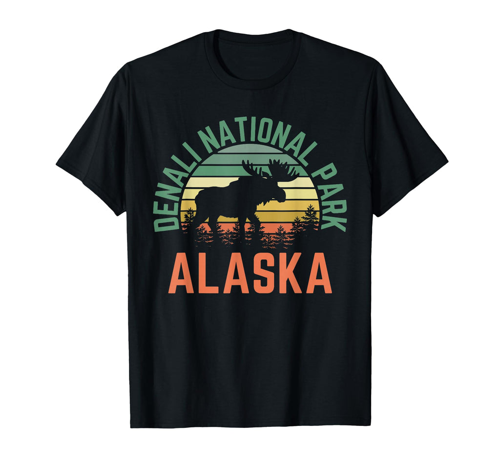 Denali National Park Alaska Usa Outdoor T-Shirt - Trendy Graphic Men Women - T-Shirt, Sweatshirt, Hoodie