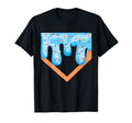 Baseball Ice Cream Dripping Baseball T-Shirt - Unique Graphic for Adults - T-Shirt, Sweatshirt, Hoodie