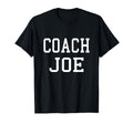 Coach Joe Custom Football Soccer T-Shirt - Minimalist Print Unisex - T-Shirt, Sweatshirt, Hoodie