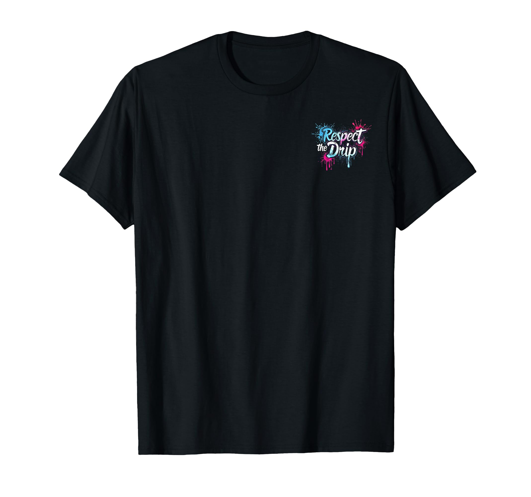 Baseball Drip Ice Cream Respect Drip T-Shirt - Aesthetic Graphic Unisex - T-Shirt, Sweatshirt, Hoodie