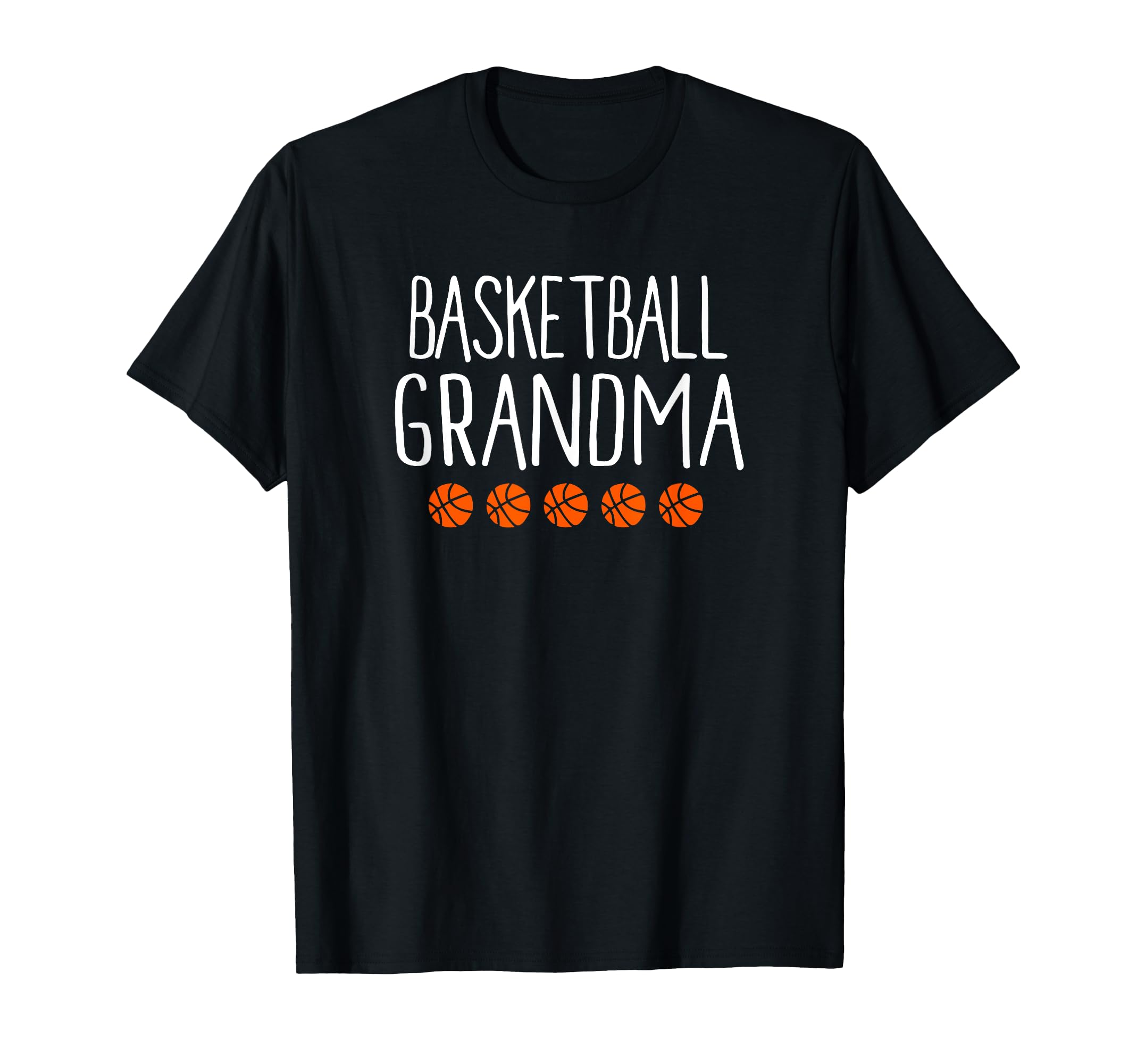 Basketball Grandma Sports Black Short T-Shirt - Custom Art Print Unisex - T-Shirt, Sweatshirt, Hoodie