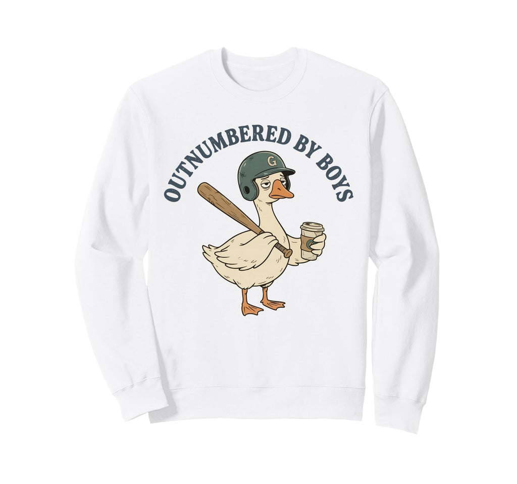 Funny Mom Goose Mothers Day Sweatshirt - Novelty Apparel for Adults - T-Shirt, Sweatshirt, Hoodie