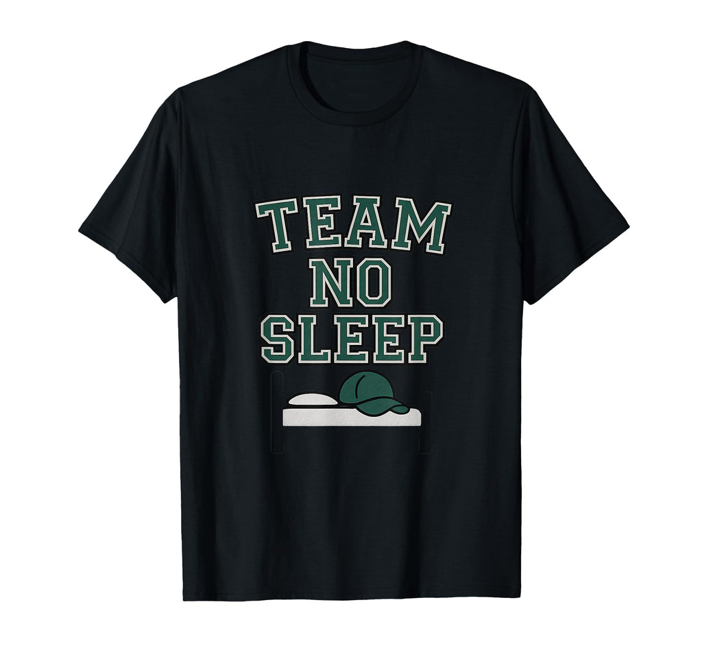 Team No Sleep Mom Life Varsity T-Shirt - Casual Everyday Wear Men Women - T-Shirt, Sweatshirt, Hoodie