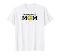 Water Polo Mom Game Day Black Logo T-Shirt - Custom Art Print for Adults - T-Shirt, Sweatshirt, Hoodie
