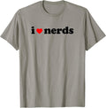 I Love Nerds - Adult & Kids T-Shirts, Sweatshirts & Hoodies apparel design preview 1