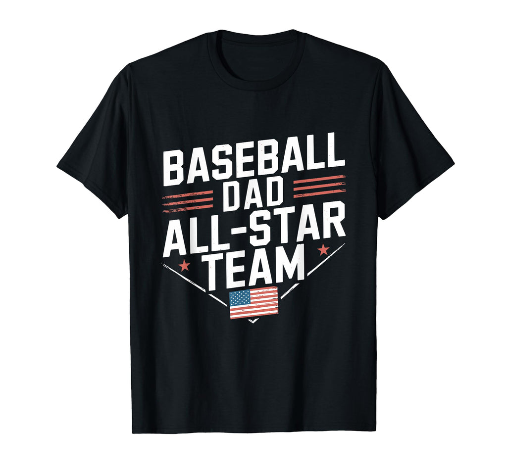 Homerun Father Fathers Day Baseball T-Shirt - Custom Art Print Unisex - T-Shirt, Sweatshirt, Hoodie