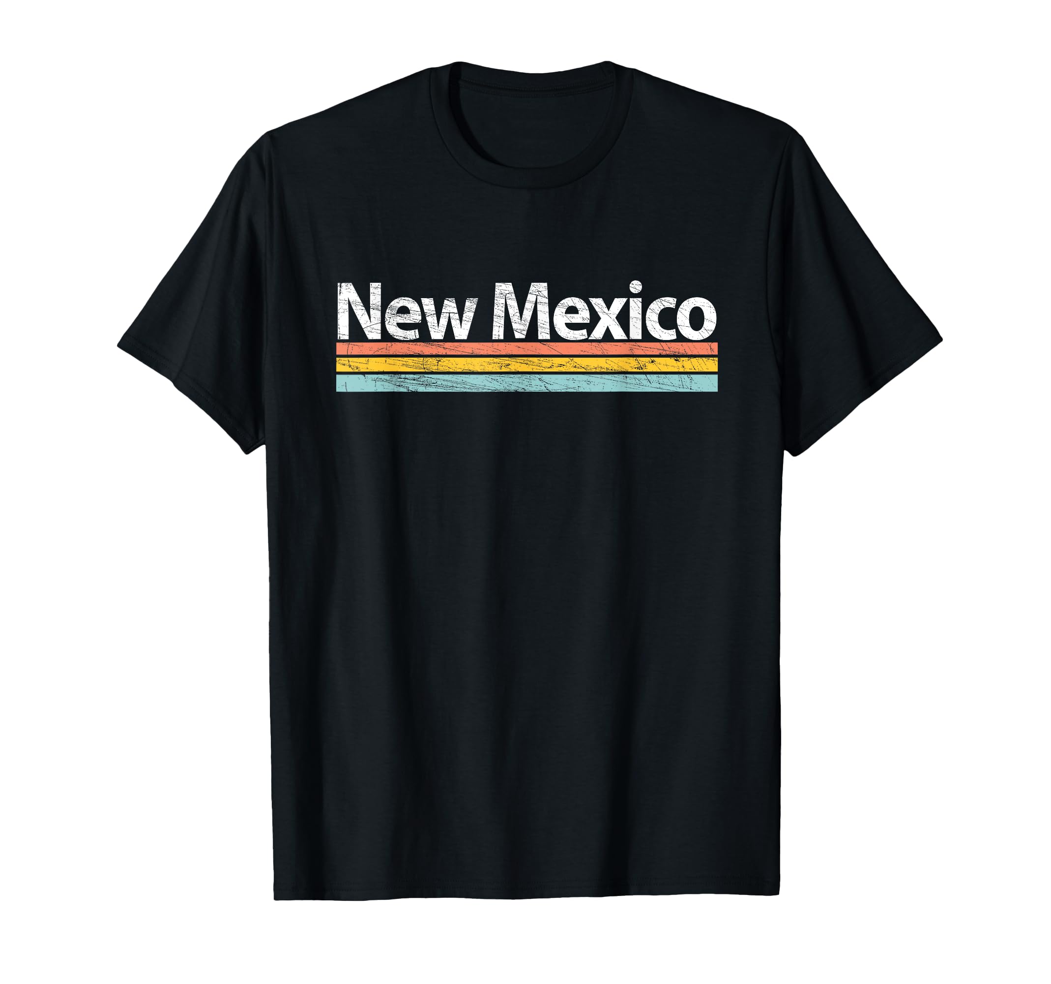 New Mexico Worn Stripes T-Shirt - Fun Novelty Design Unisex - T-Shirt, Sweatshirt, Hoodie