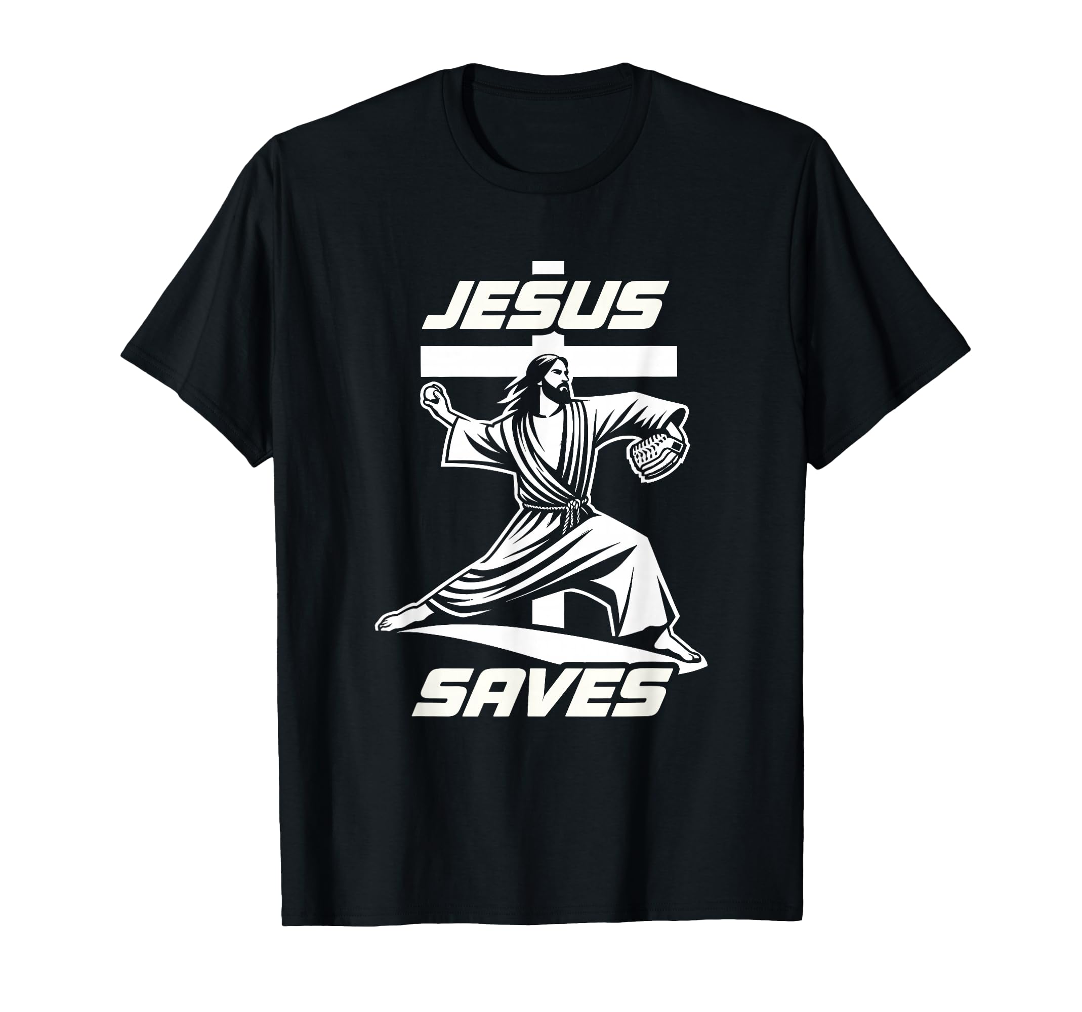 Baseball Christian Pitcher Christ Jesus T-Shirt - Unique Graphic Men Women - T-Shirt, Sweatshirt, Hoodie