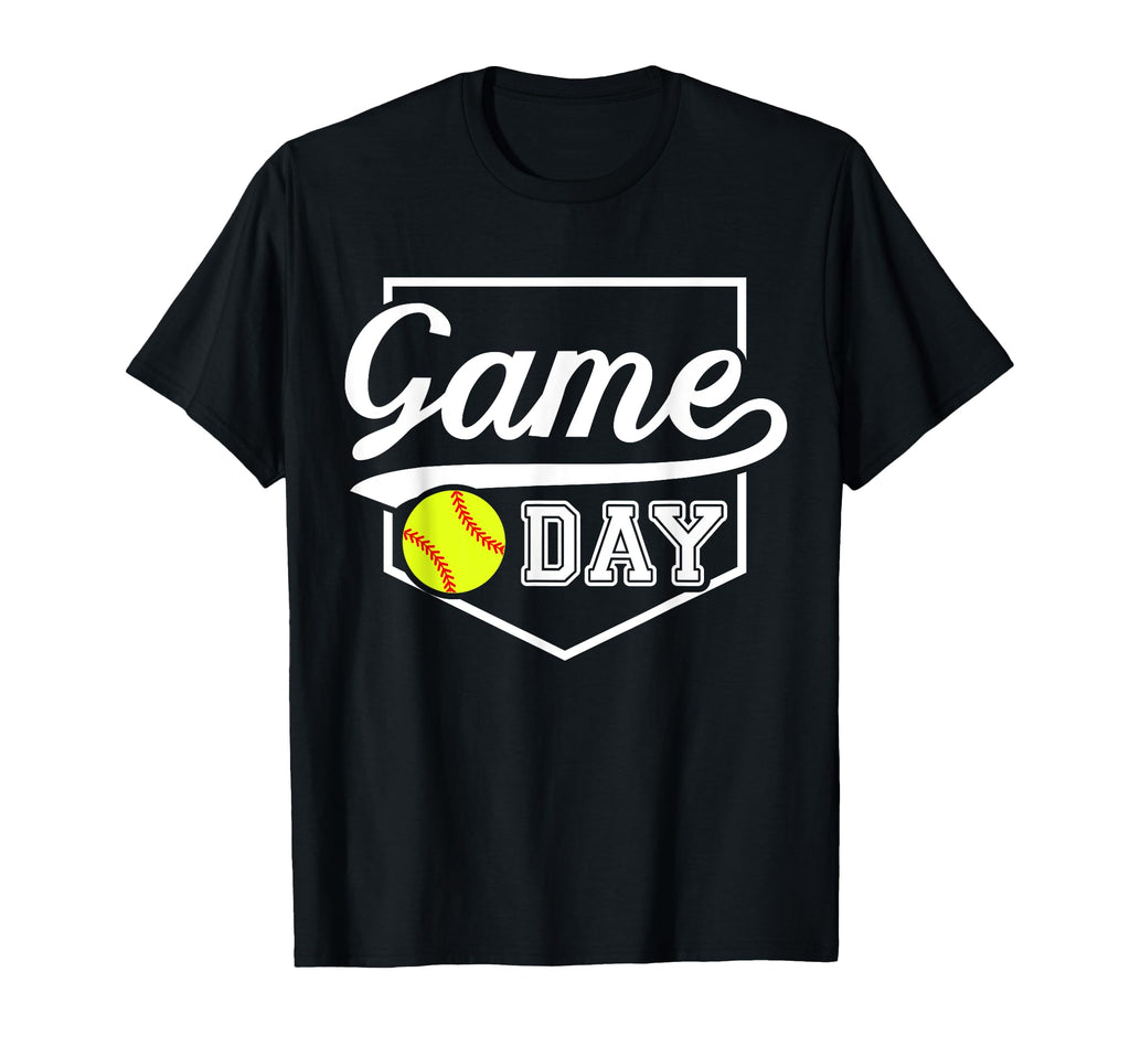 Softball Game Day Ball Game Day Softball T-Shirt - Aesthetic Graphic Unisex - T-Shirt, Sweatshirt, Hoodie