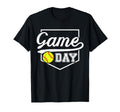 Softball Game Day Ball Game Day Softball T-Shirt - Aesthetic Graphic Unisex - T-Shirt, Sweatshirt, Hoodie