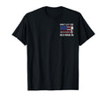 Dont Let Old Cowboy Us Flag T-Shirt - Minimalist Print Unisex - T-Shirt, Sweatshirt, Hoodie