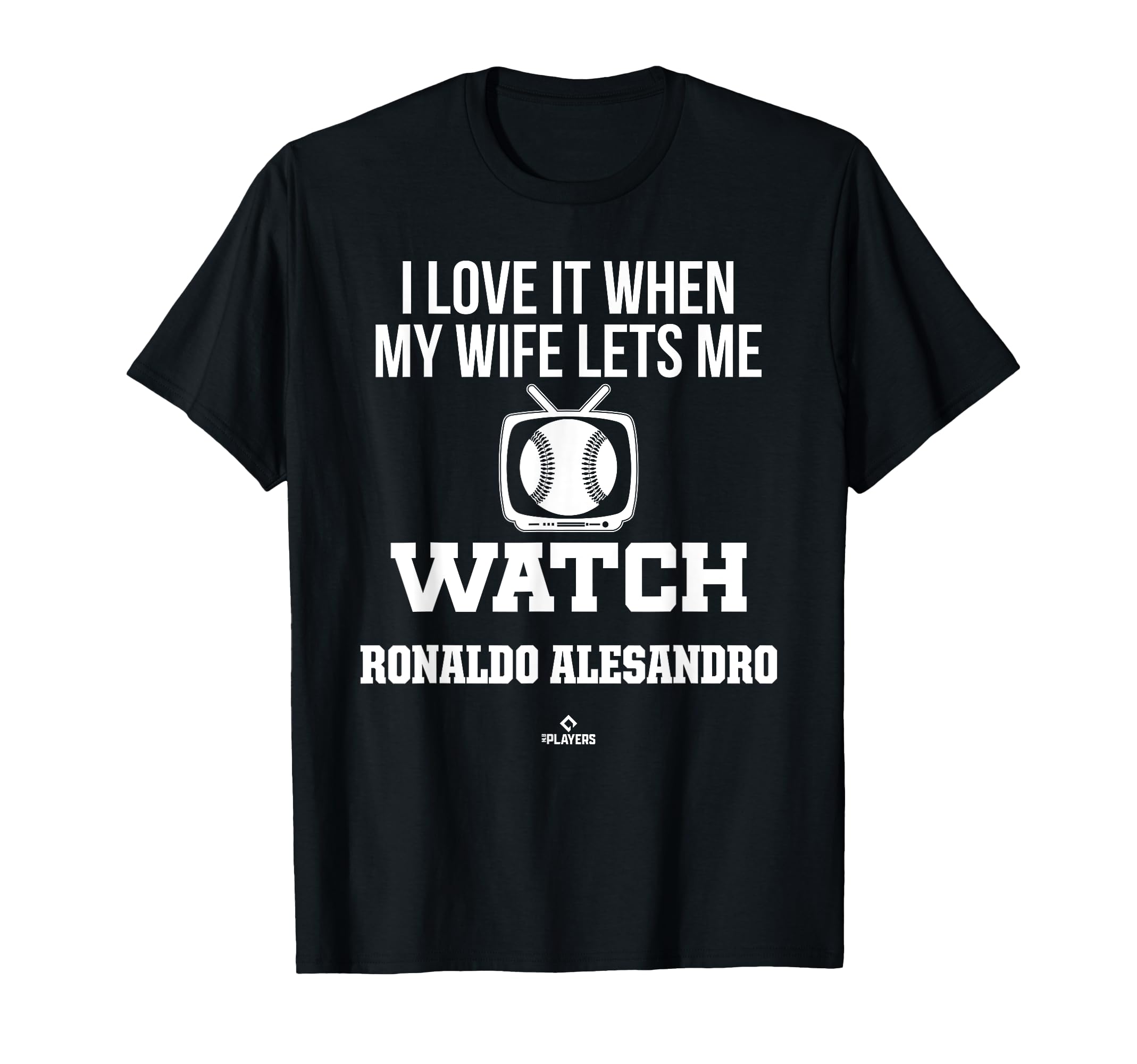 My Wife Lets Me Watch Ronaldo T-Shirt - Novelty Apparel for Adults - T-Shirt, Sweatshirt, Hoodie