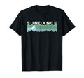 Sundance Ut Distressed Skiing T-Shirt - Fun Novelty Design Unisex - T-Shirt, Sweatshirt, Hoodie