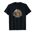 Wwii Pin Up Motorcycle T-Shirt - Minimalist Print for Adults - T-Shirt, Sweatshirt, Hoodie