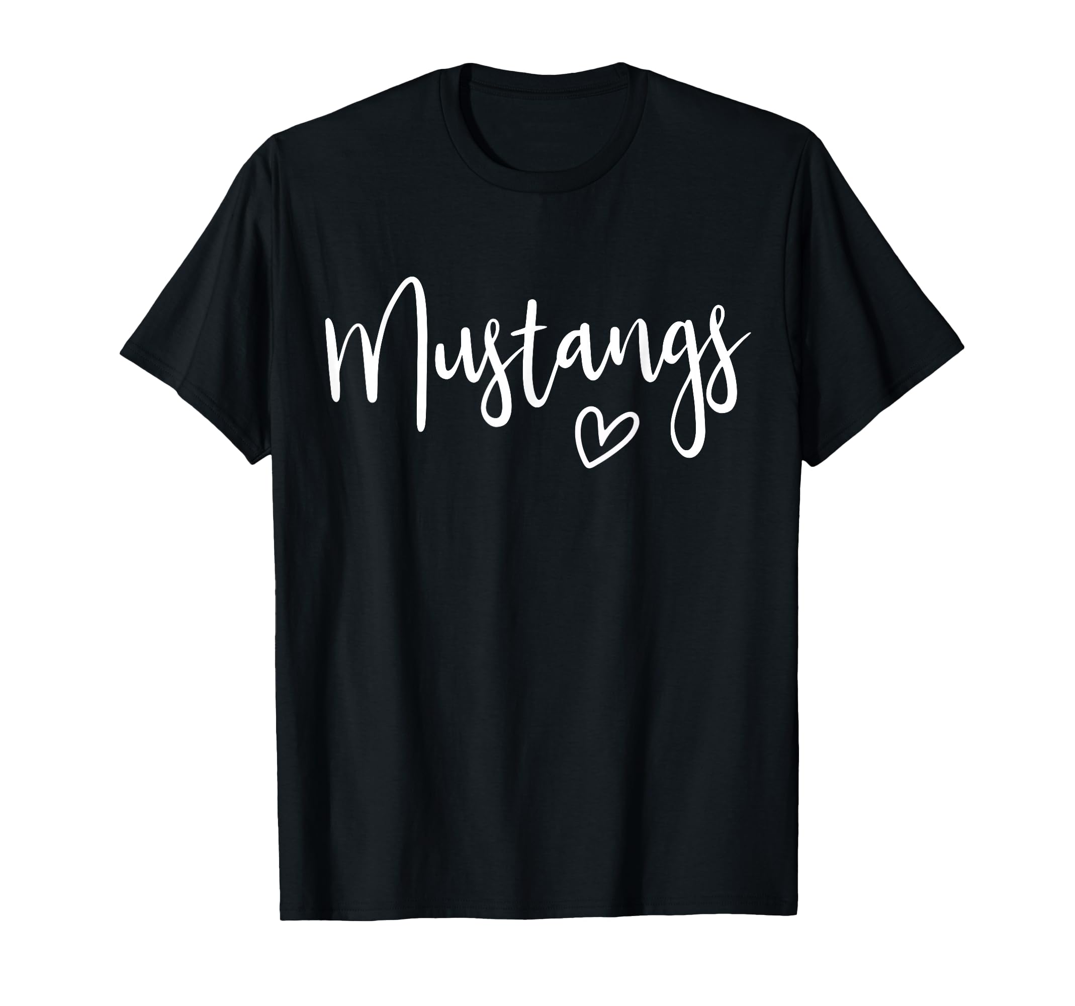 Mustangs School Mustangs Sports T-Shirt - Casual Everyday Wear for Adults - T-Shirt, Sweatshirt, Hoodie