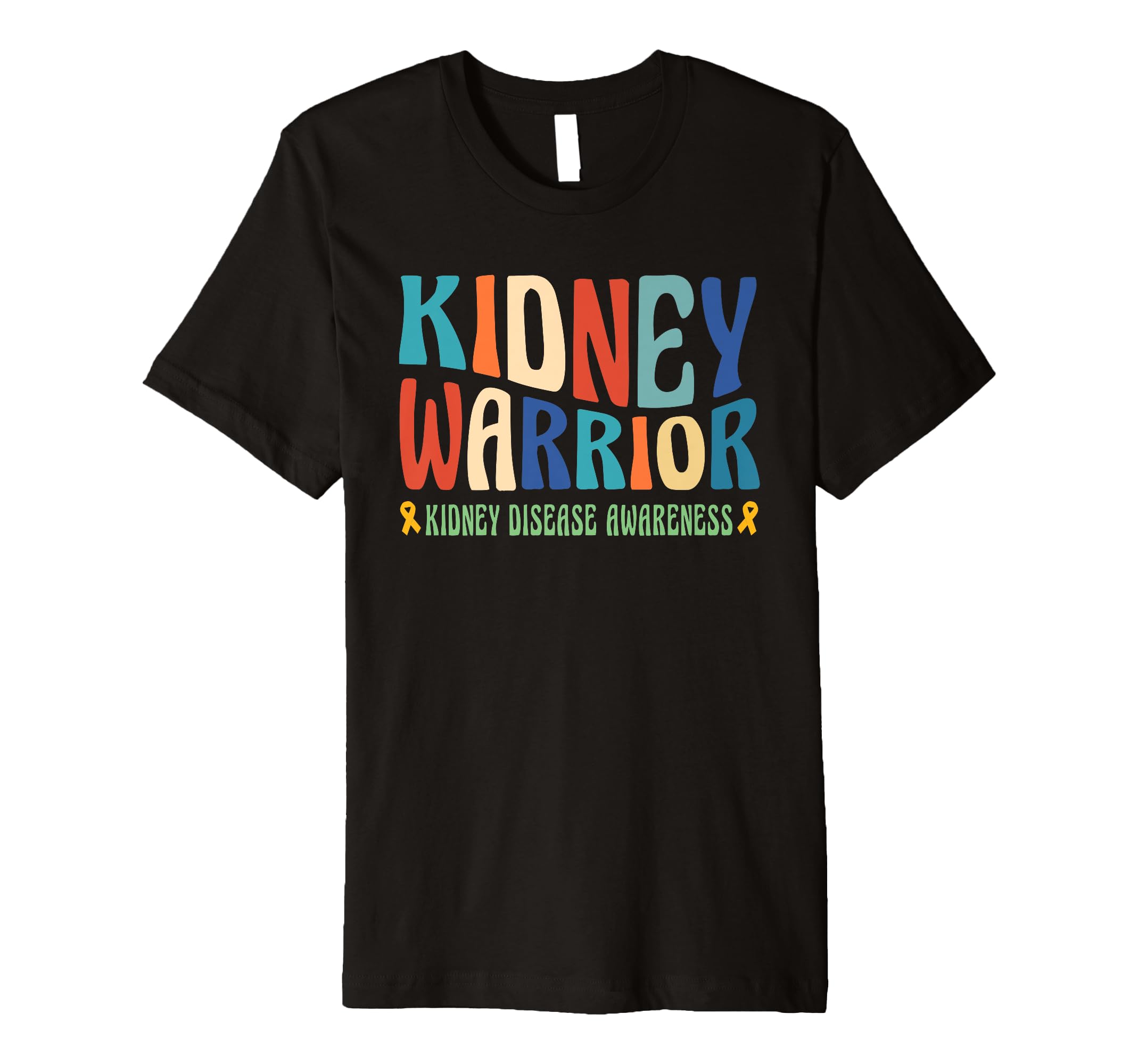 Kidney Warrior 70S Typography T-Shirt - Casual Everyday Wear for Adults - T-Shirt, Sweatshirt, Hoodie